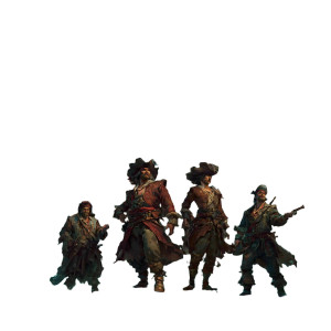 Ruthless Pirate Brotherhood Vinyl Car Decal Sticker – Waterproof & UV-Resistant 6.826666666666667"