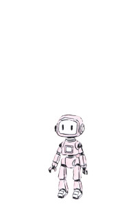 Sad Robot Bubbles Vinyl Car Decal Sticker – Waterproof & UV-Resistant 4.4