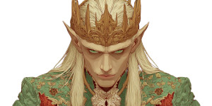 Elf King V5 Vinyl Car Decal Sticker – Waterproof & UV-Resistant 2.56"