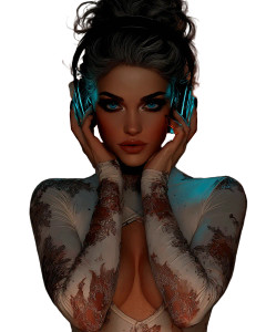 Dystopian Goddess V3 Vinyl Car Decal Sticker – Waterproof & UV-Resistant 8.0"