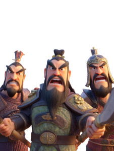 Angry Three Kingdoms Vinyl Car Decal Sticker – Waterproof & UV-Resistant 8.213333333333333" Angry Three Kingdoms Vinyl Car Decal Sticker – Waterproof & UV-Resistant 8.213333333333333"