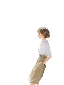 Thoughtful Woman By Bmw Vinyl Car Decal Sticker – Waterproof & UV-Resistant 8.213333333333333"