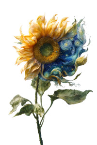 Surreal Sunflower Art Vinyl Car Decal Sticker – Waterproof & UV-Resistant 4.4 Surreal Sunflower Art Vinyl Car Decal Sticker – Waterproof & UV-Resistant 4.4