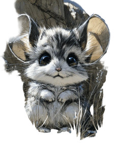 Cute Jerboa Vinyl Car Decal Sticker – Waterproof & UV-Resistant 4.1066666666666665" Cute Jerboa Vinyl Car Decal Sticker – Waterproof & UV-Resistant 4.1066666666666665"