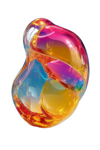 Iridescent Soap Bubble Vinyl Car Decal Sticker – Waterproof & UV-Resistant 4.4