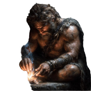 Neanderthal'S Fire Vinyl Car Decal Sticker – Waterproof & UV-Resistant 6.826666666666667" Neanderthal'S Fire Vinyl Car Decal Sticker – Waterproof & UV-Resistant 6.826666666666667"