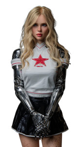 Android Robotic Girl Vinyl Car Decal Sticker – Waterproof & UV-Resistant 4.8533333333333335" Android Robotic Girl Vinyl Car Decal Sticker – Waterproof & UV-Resistant 4.8533333333333335"
