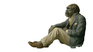 Elegant Gorilla Contemplation Vinyl Car Decal Sticker – Waterproof & UV-Resistant 5.4 Elegant Gorilla Contemplation Vinyl Car Decal Sticker – Waterproof & UV-Resistant 5.4