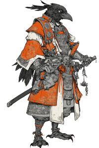 Tengu Samurai Vinyl Car Decal Sticker – Waterproof & UV-Resistant 4.4 Tengu Samurai Vinyl Car Decal Sticker – Waterproof & UV-Resistant 4.4