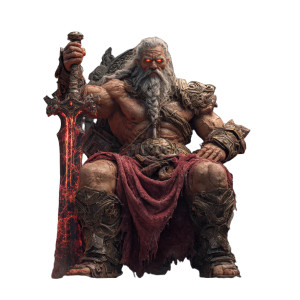 Divine Barbarian Warlord Vinyl Car Decal Sticker – Waterproof & UV-Resistant 6.826666666666667"