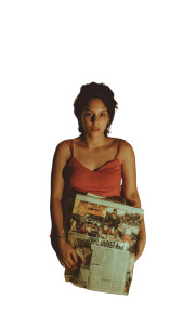 Latin Woman Bed Vinyl Car Decal Sticker – Waterproof & UV-Resistant 9.706666666666667"