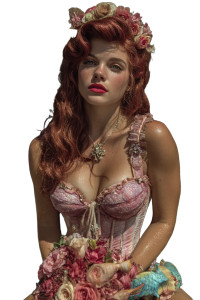 Ariel Mermaid Fantasy Vinyl Car Decal Sticker – Waterproof & UV-Resistant 8.96"