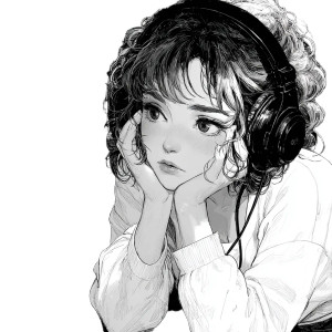 Lofi Study Girl Vinyl Car Decal Sticker – Waterproof & UV-Resistant 3.4133333333333336" Lofi Study Girl Vinyl Car Decal Sticker – Waterproof & UV-Resistant 3.4133333333333336"