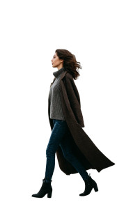 Strolling Model Vinyl Car Decal Sticker – Waterproof & UV-Resistant 9.706666666666667"