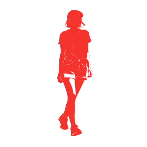 Walking Woman Silhouette Vinyl Car Decal Sticker – Waterproof & UV-Resistant 3.4133333333333336" Walking Woman Silhouette Vinyl Car Decal Sticker – Waterproof & UV-Resistant 3.4133333333333336"