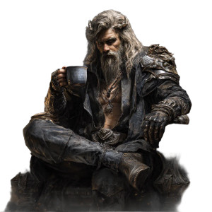 God Of Coffee Vinyl Car Decal Sticker – Waterproof & UV-Resistant 3.4133333333333336"