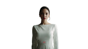 Confident Indonesian Woman Vinyl Car Decal Sticker – Waterproof & UV-Resistant 2.72"