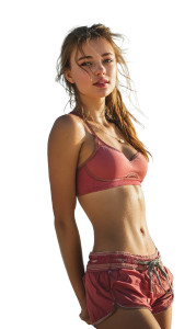 Supermodel On Beach V2 Vinyl Car Decal Sticker – Waterproof & UV-Resistant 4.746666666666667" Supermodel On Beach V2 Vinyl Car Decal Sticker – Waterproof & UV-Resistant 4.746666666666667"