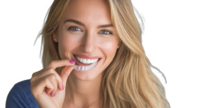 Smiling With Aligners Vinyl Car Decal Sticker – Waterproof & UV-Resistant 2.6666666666666665" Smiling With Aligners Vinyl Car Decal Sticker – Waterproof & UV-Resistant 2.6666666666666665"