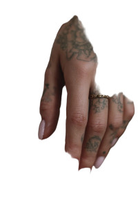 Tattooed Hand V2 Vinyl Car Decal Sticker – Waterproof & UV-Resistant 8.96" Tattooed Hand V2 Vinyl Car Decal Sticker – Waterproof & UV-Resistant 8.96"