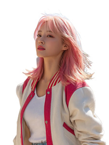 Pink-Haired Kpop Idol Vinyl Car Decal Sticker – Waterproof & UV-Resistant 8.213333333333333" Pink-Haired Kpop Idol Vinyl Car Decal Sticker – Waterproof & UV-Resistant 8.213333333333333"