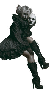 Gothic Circus Performer Vinyl Car Decal Sticker – Waterproof & UV-Resistant 4.8533333333333335"