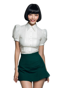 Japanese Fashion Model V25 Vinyl Car Decal Sticker – Waterproof & UV-Resistant 4.4