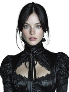 Gothic Princess V4 Vinyl Car Decal Sticker – Waterproof & UV-Resistant 4.1066666666666665"