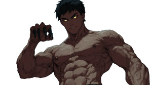 Anime Bodybuilder Warrior Vinyl Car Decal Sticker – Waterproof & UV-Resistant 2.72" Anime Bodybuilder Warrior Vinyl Car Decal Sticker – Waterproof & UV-Resistant 2.72"
