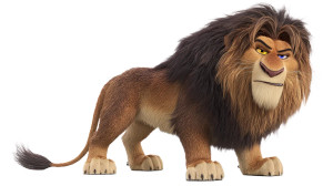 Sly Cartoon Lion Vinyl Car Decal Sticker – Waterproof & UV-Resistant 5.4