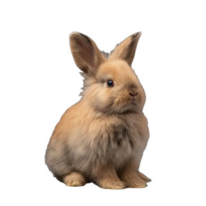 Cute Little Rabbit Vinyl Car Decal Sticker – Waterproof & UV-Resistant 6.826666666666667"