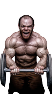 Muscular Man Lifting V3 Vinyl Car Decal Sticker – Waterproof & UV-Resistant 9.706666666666667"