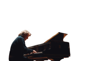 Focused Pianist Vinyl Car Decal Sticker – Waterproof & UV-Resistant 5.97333333333333