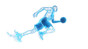 Energy Basketball Player Vinyl Car Decal Sticker – Waterproof & UV-Resistant 2.72"