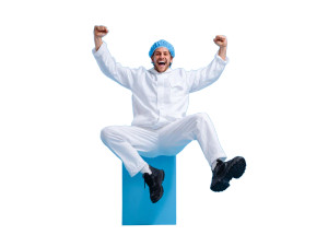 Joyful Dutch Worker Vinyl Car Decal Sticker – Waterproof & UV-Resistant 6.1866666666666665"