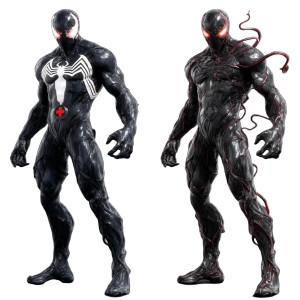 Dark Symbiote Entity Vinyl Car Decal Sticker – Waterproof & UV-Resistant 3.4133333333333336"