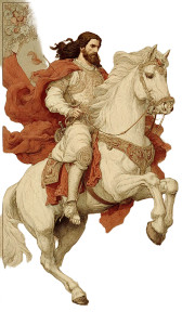 Jesus On Horse Vinyl Car Decal Sticker – Waterproof & UV-Resistant 9.706666666666667" Jesus On Horse Vinyl Car Decal Sticker – Waterproof & UV-Resistant 9.706666666666667"