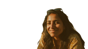 Woman At Park Vinyl Car Decal Sticker – Waterproof & UV-Resistant 5.4