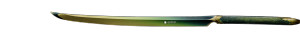 Futuristic Sword Design Vinyl Car Decal Sticker – Waterproof & UV-Resistant 1.3866666666666667"