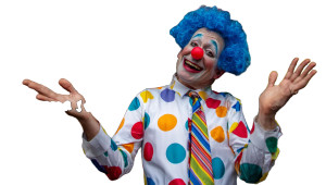 Funny Clown Thumbnail Vinyl Car Decal Sticker – Waterproof & UV-Resistant 2.72"