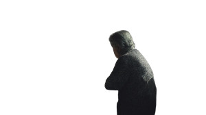 Reflective Elderly Woman V2 Vinyl Car Decal Sticker – Waterproof & UV-Resistant 2.72"