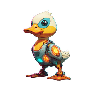 Cyberpunk Duck V4 Vinyl Car Decal Sticker – Waterproof & UV-Resistant 3.4133333333333336" Cyberpunk Duck V4 Vinyl Car Decal Sticker – Waterproof & UV-Resistant 3.4133333333333336"