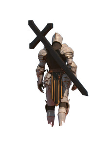 Knight With Cross Vinyl Car Decal Sticker – Waterproof & UV-Resistant 8.213333333333333" Knight With Cross Vinyl Car Decal Sticker – Waterproof & UV-Resistant 8.213333333333333"
