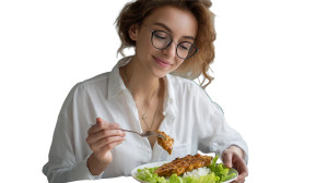 Brazilian Woman Lunching Vinyl Car Decal Sticker – Waterproof & UV-Resistant 5.4