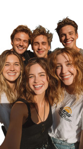 Best Friends Pose Vinyl Car Decal Sticker – Waterproof & UV-Resistant 4.8533333333333335"