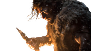 Prehistoric Hunter Lag Vinyl Car Decal Sticker – Waterproof & UV-Resistant 2.72"