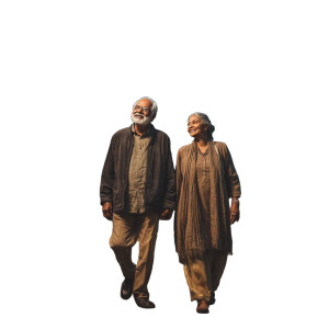 Happy Old Couple Vinyl Car Decal Sticker – Waterproof & UV-Resistant 3.4133333333333336" Happy Old Couple Vinyl Car Decal Sticker – Waterproof & UV-Resistant 3.4133333333333336"