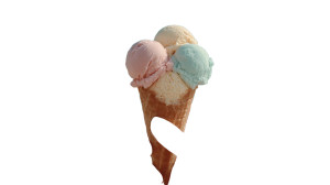 Ice Cream Cone V34 Vinyl Car Decal Sticker – Waterproof & UV-Resistant 5.4