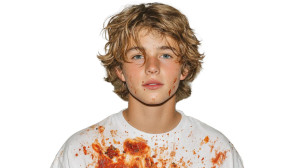 Pizza Stain Teen Vinyl Car Decal Sticker – Waterproof & UV-Resistant 2.72"