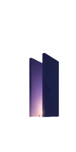 Glowing Violet Monolith Vinyl Car Decal Sticker – Waterproof & UV-Resistant 10.2